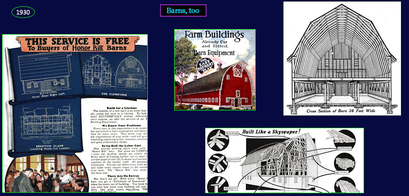 Sears barn kits, 1930